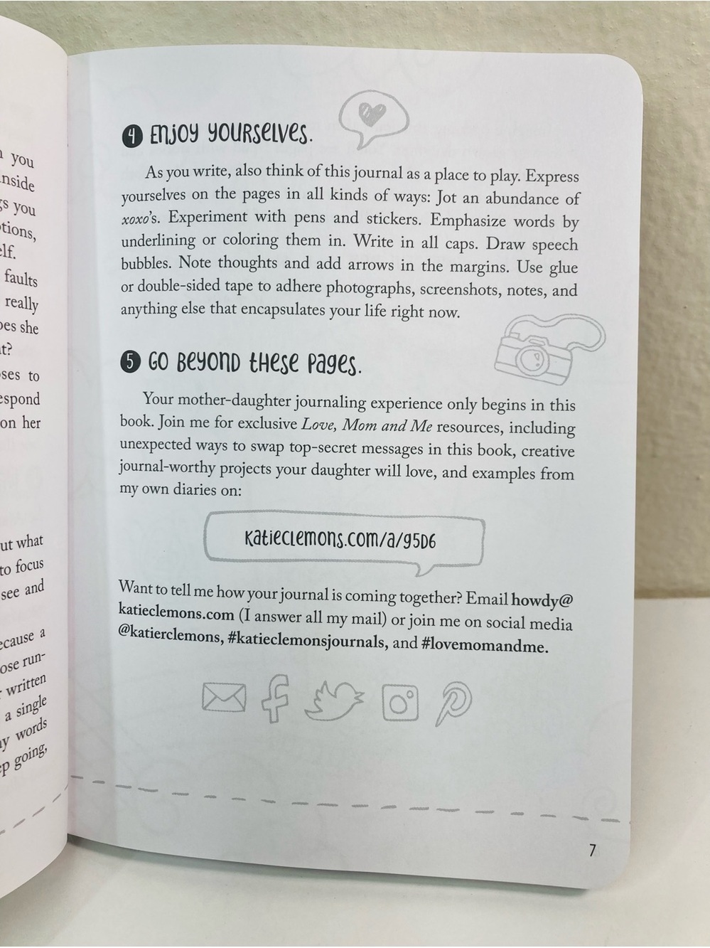 Journal: Love, Mom and Me: A Mother & Daughter Keepsake Journal - Picture 12 of 14